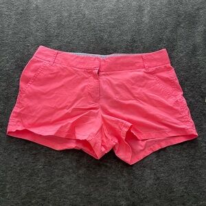 JCrew Vibrant Pink Women's Chino Shorts -Size 6